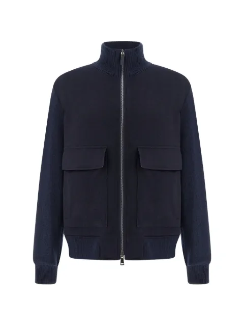 Paul & Shark Aliseo panelled bomber jacket