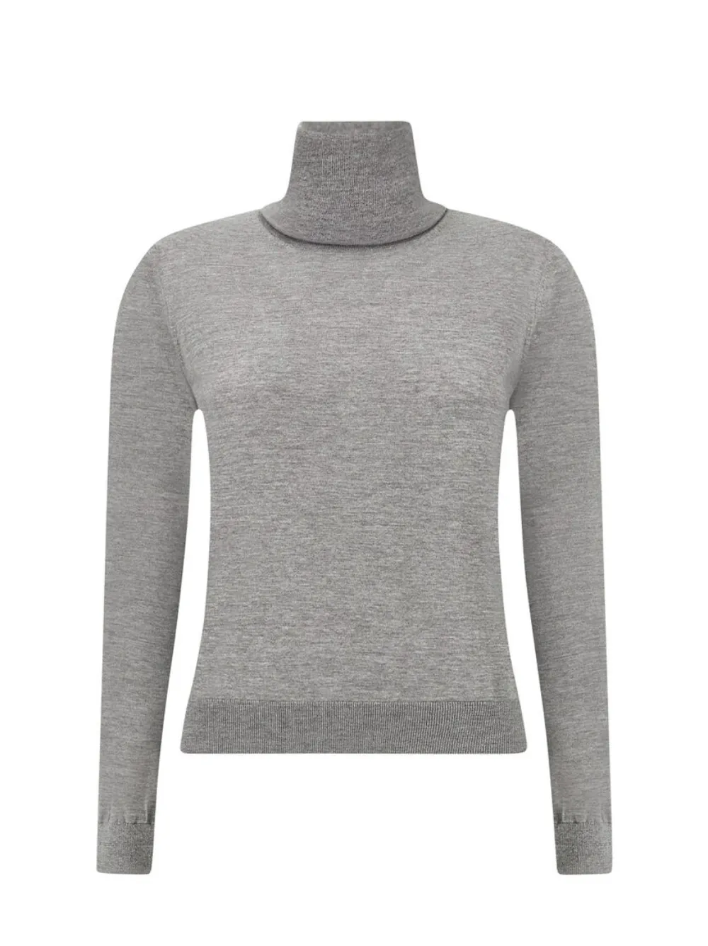 Paul & Shark merino wool turtleneck sweater Grijs