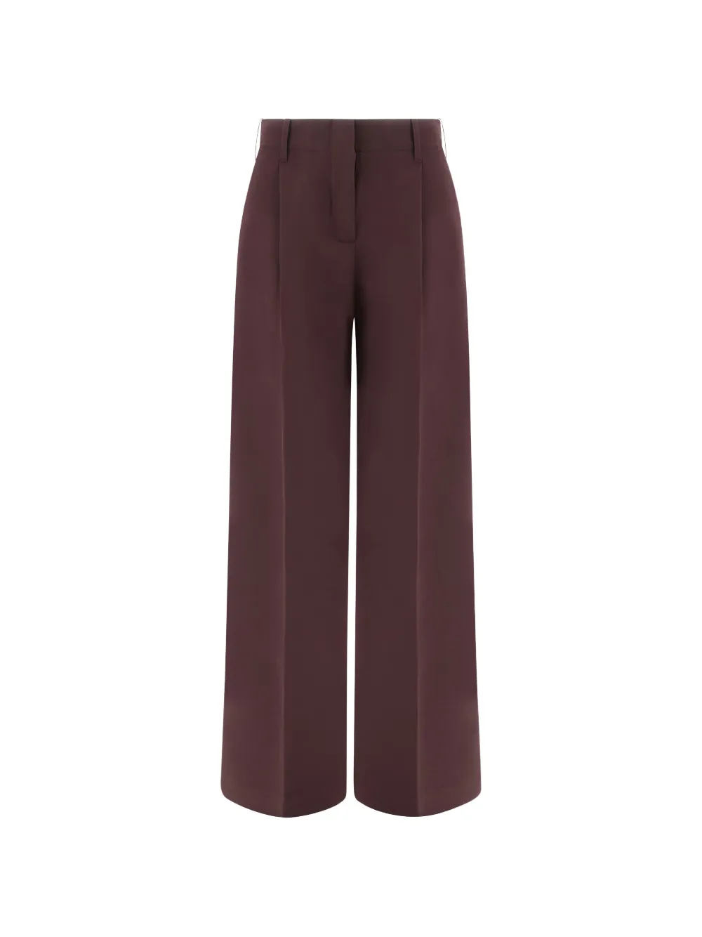 Paul & Shark pleated wide-leg trousers Rood