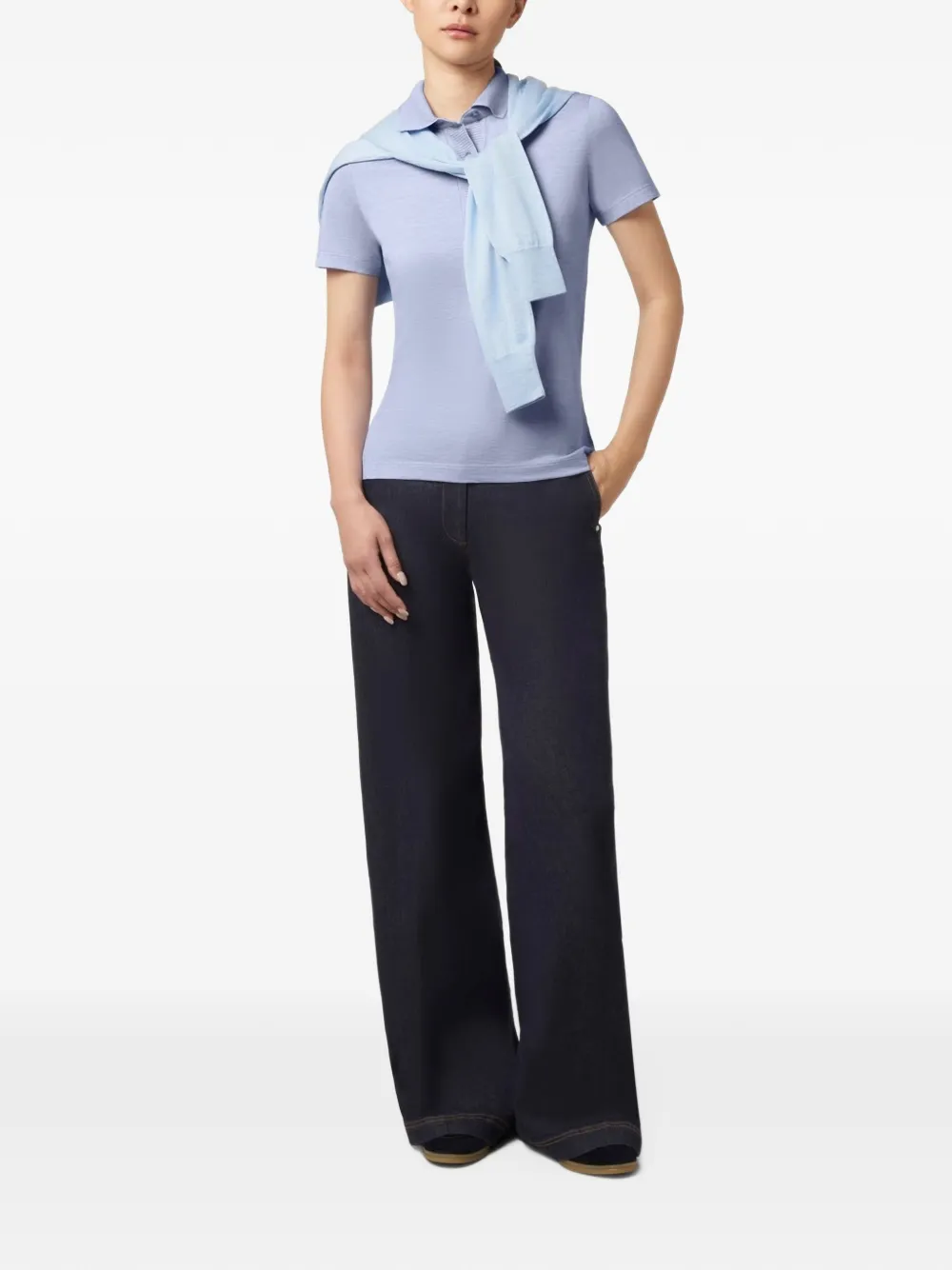 Paul & Shark Jade short-sleeve polo shirt Blauw