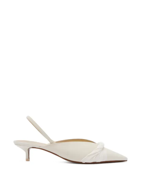 NEOUS Borea knotted slingback pumps