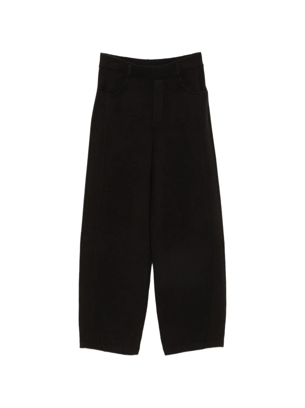 Lisa Yang Veda wide-leg cashmere trousers Zwart