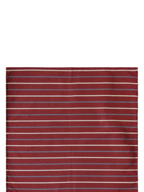 Pal Zileri striped silk pocket square