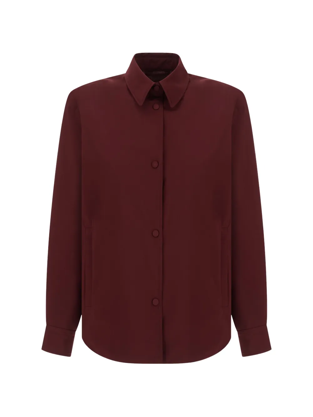 Paul & Shark Long-sleeve Overshirt In Red