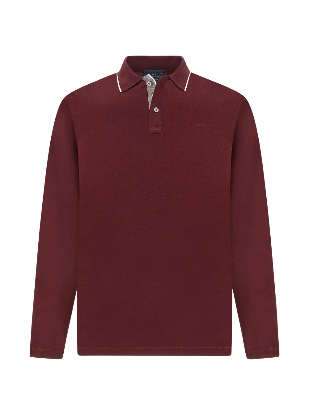 Paul & Shark long-sleeve polo shirt Rood
