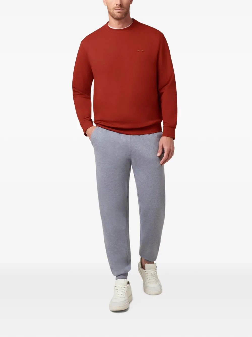 Paul & Shark crew-neck sweatshirt Rood