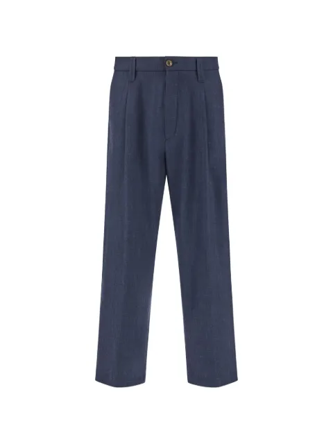 Paul & Shark Como straight-leg trousers