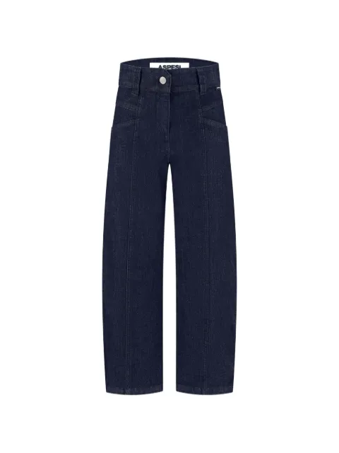 Il Gufo panelled straight-leg jeans
