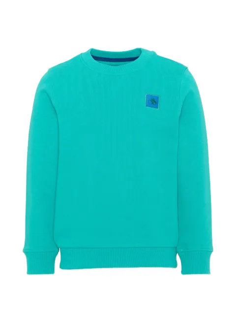 Scotch & Soda Kids logo-patch sweater