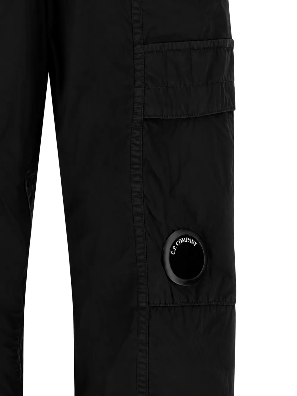 C.P. Company Kids Chrome‑R Lens-detail cargo pants Zwart