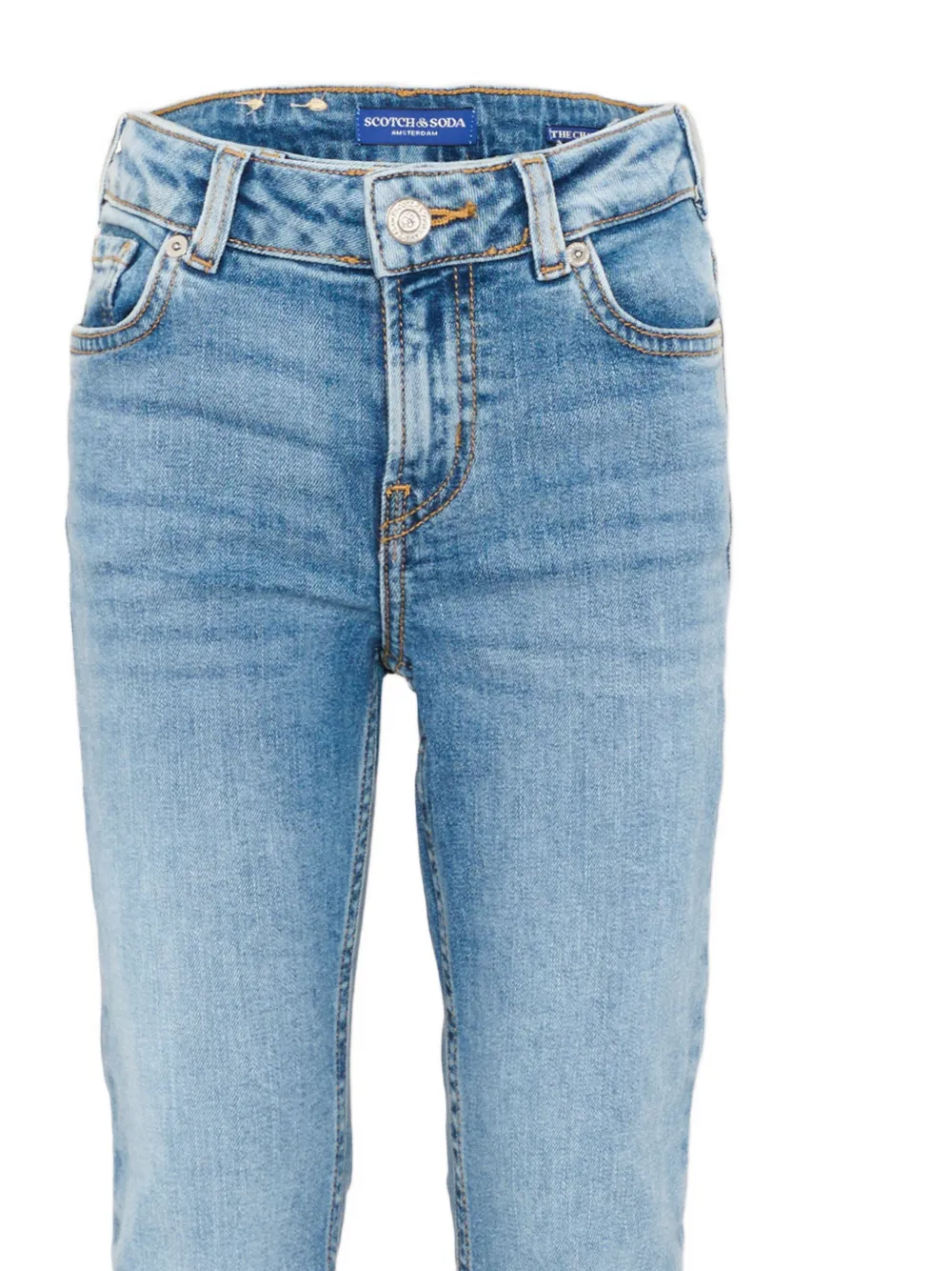Scotch & Soda Kids denim flared jeans Blauw