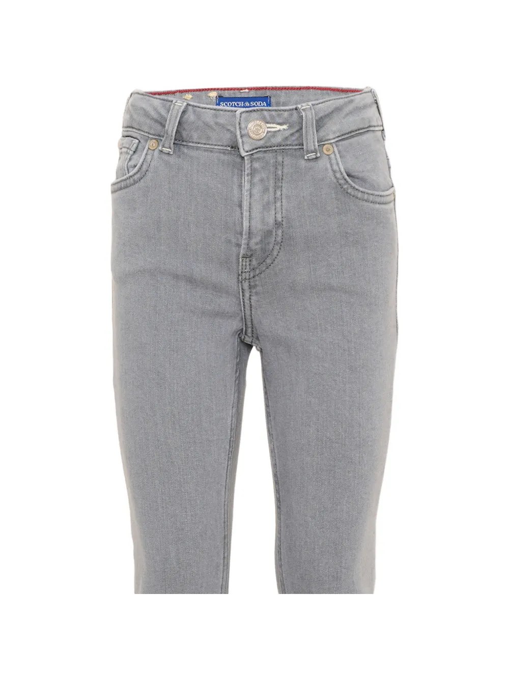 Scotch & Soda Kids The Charm flared-leg jeans Grijs