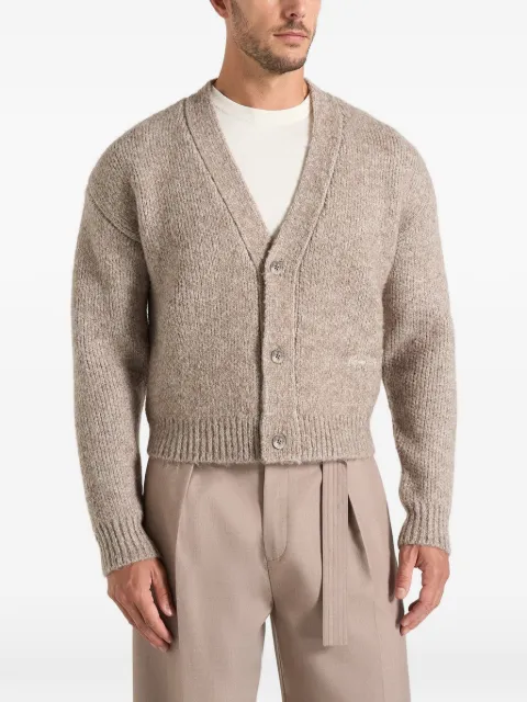 Manière De Voir Charlie wool-blend knit Signature cardigan