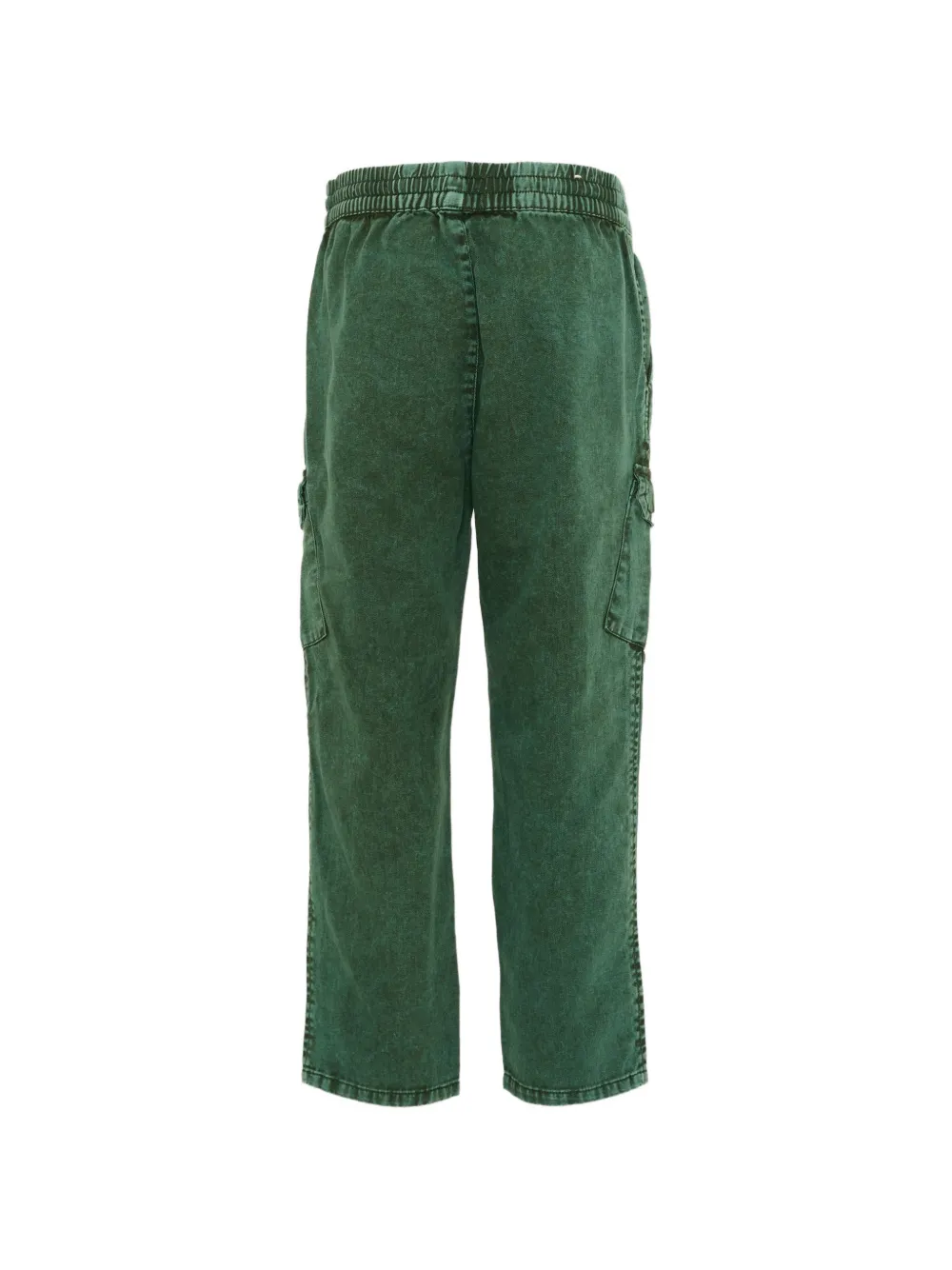 Scotch & Soda Kids drawstring cargo trousers Groen