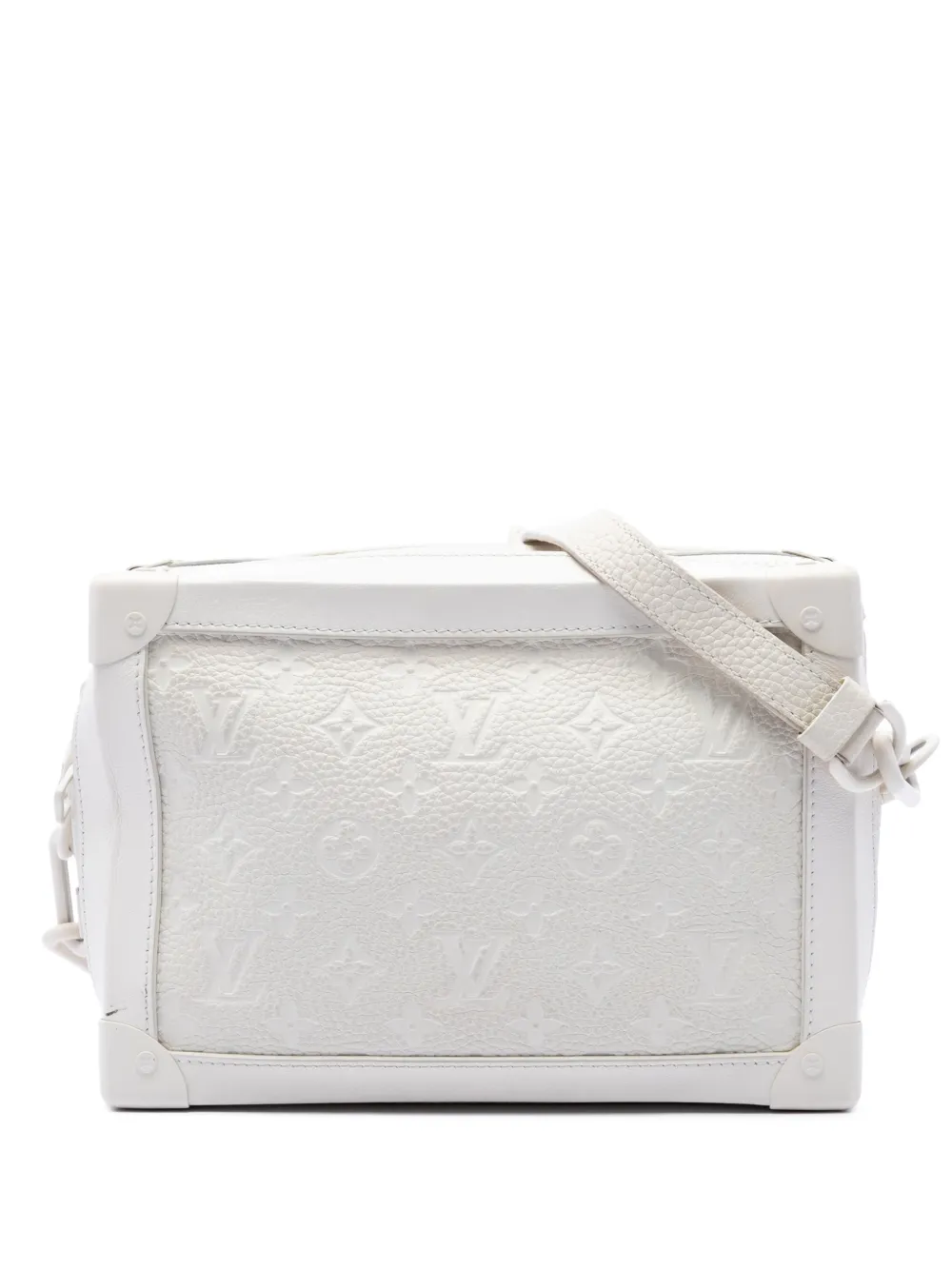 Louis Vuitton Pre-Owned 2019 Monogram Taurillon Solar Ray Soft Trunk crossbody bag - Bianco