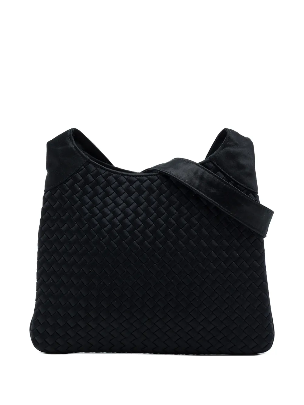 Bottega Veneta Pre-Owned 20th Century Satin Intrecciato shoulder bag - Nero