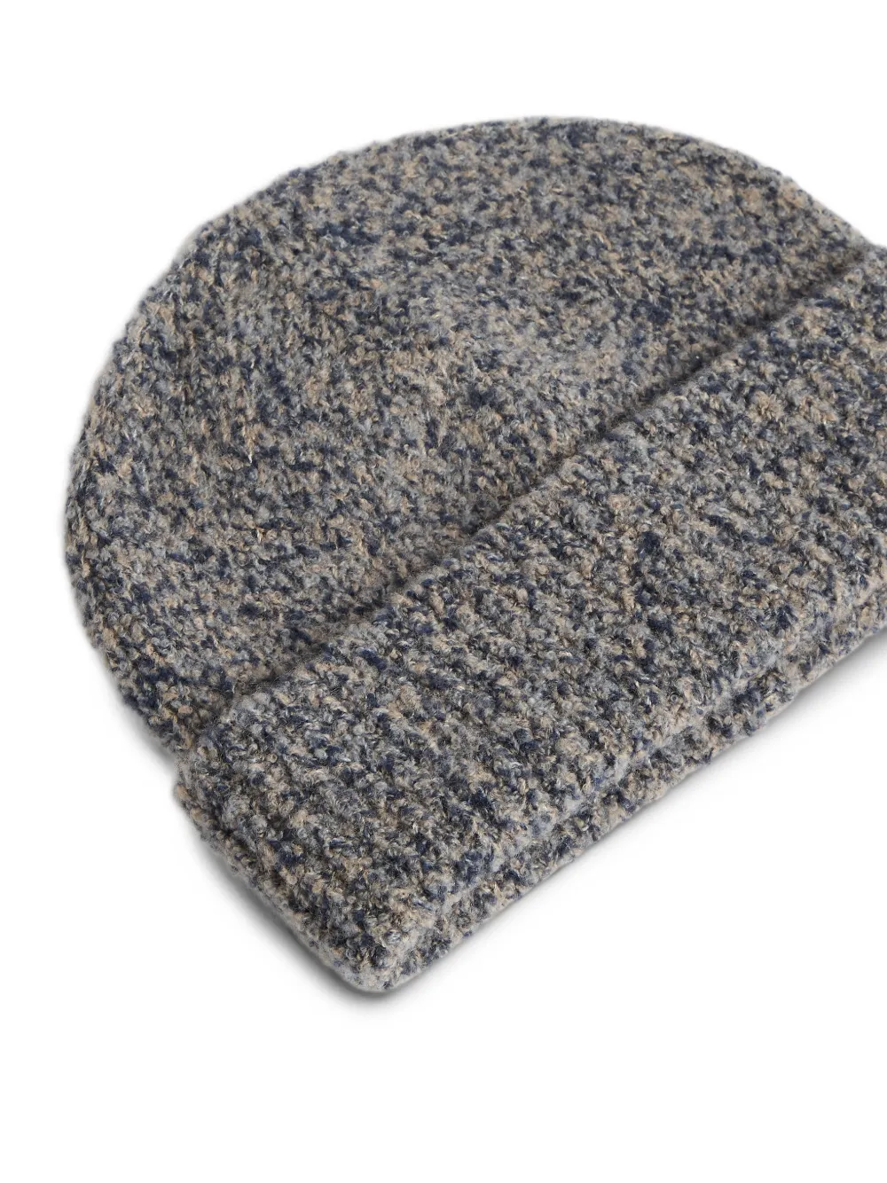 Brunello Cucinelli Kids chiné beanie hat Grijs