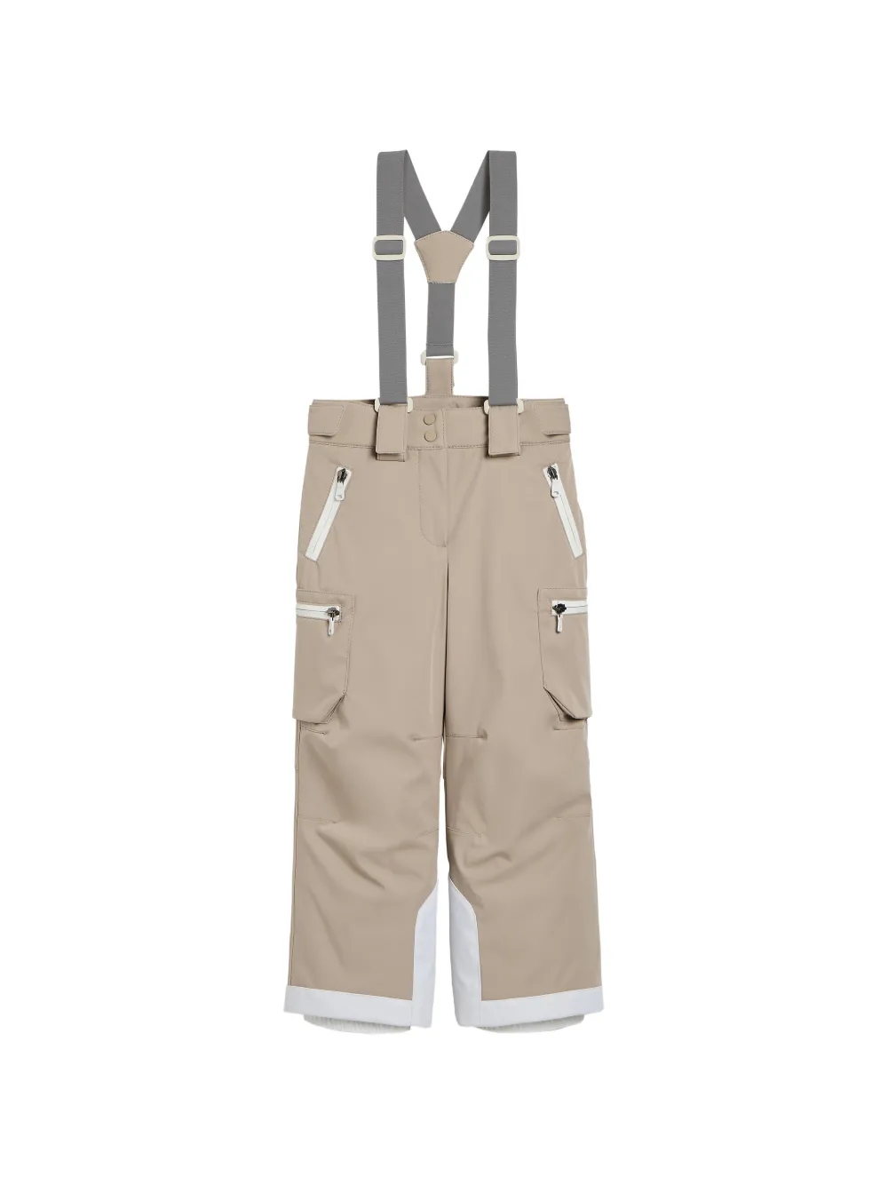 Brunello Cucinelli Kids Pantaloni Thermore imbottiti - Toni neutri