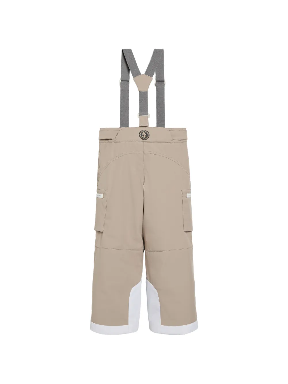 Brunello Cucinelli Kids Thermore gewatteerde broek Beige