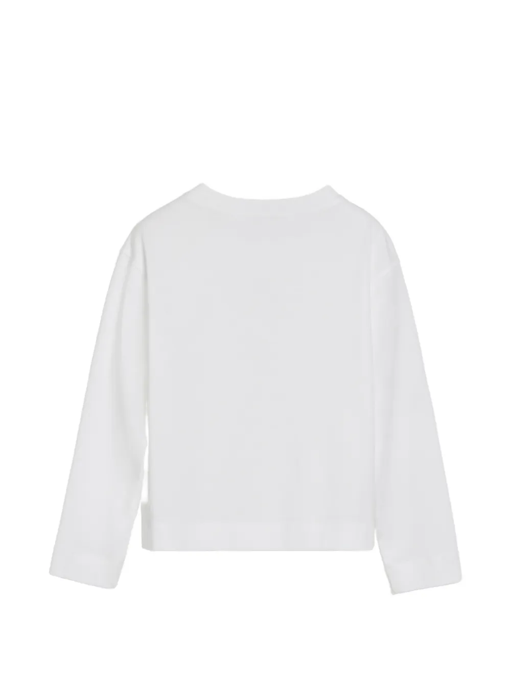 Brunello Cucinelli Kids T-shirt met grafische print Wit
