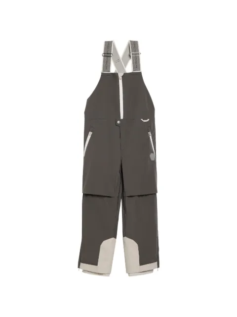 Brunello Cucinelli Kids logo-print dungarees 