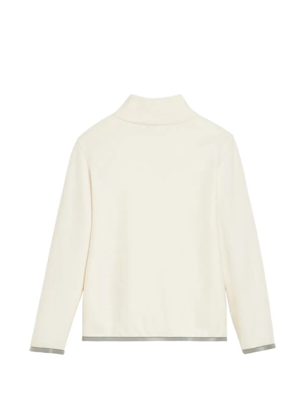 Brunello Cucinelli Kids logo-embroidered sweatshirt Wit