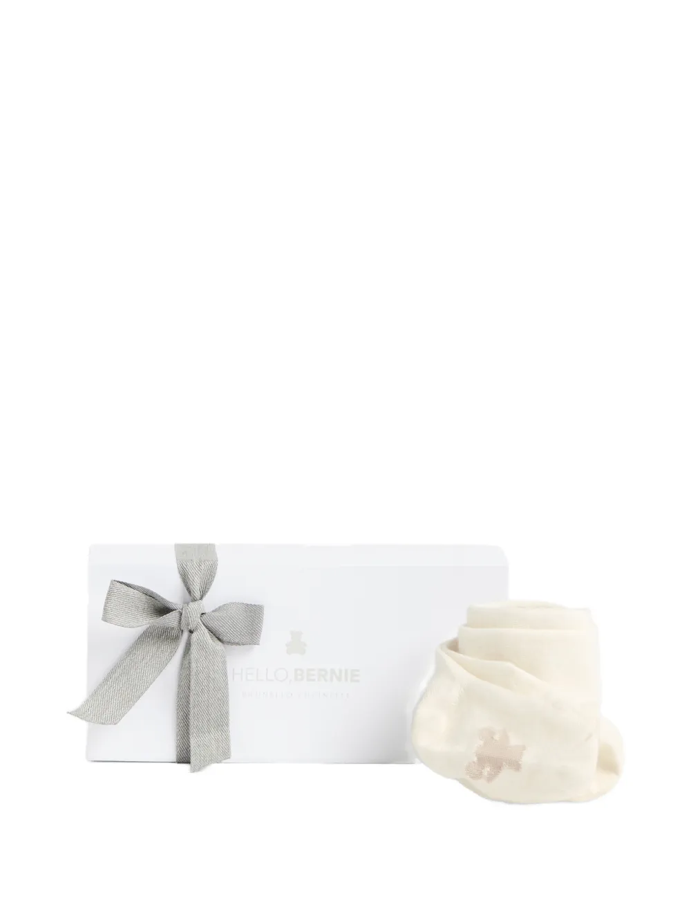 Brunello Cucinelli Kids Bernie knit tights Wit