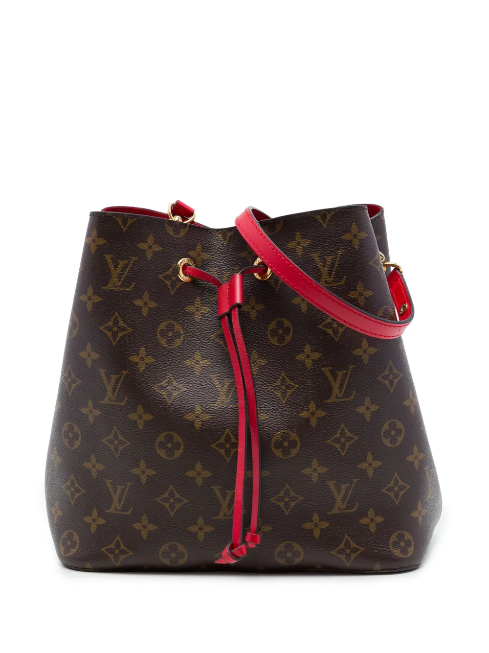 Louis Vuitton Pre-Owned 2019 Monogram Neonoe MM bucket bag - Braun