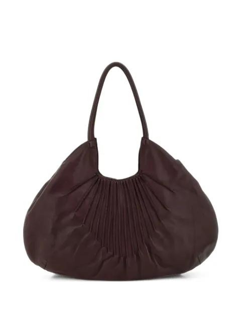 Caterina Lucchi Ornella pleated leather tote bag