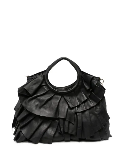 Caterina Lucchi Camilla L ruffled leather shoulder bag
