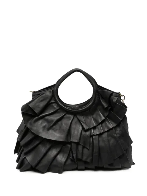 Caterina Lucchi Camilla L ruffled leather shoulder bag
