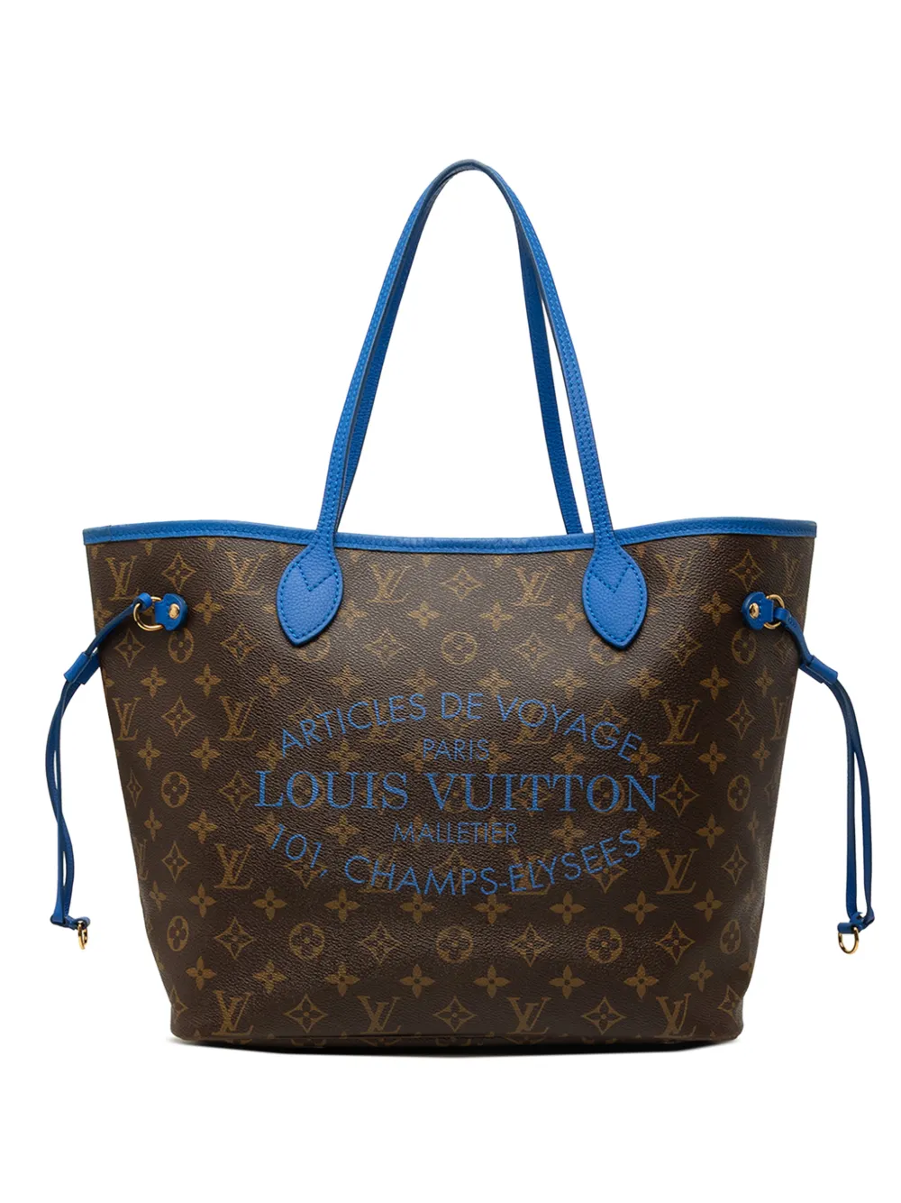 Louis Vuitton Pre-Owned 2013 Monogram Ikat Neverfull MM tote bag - Blue