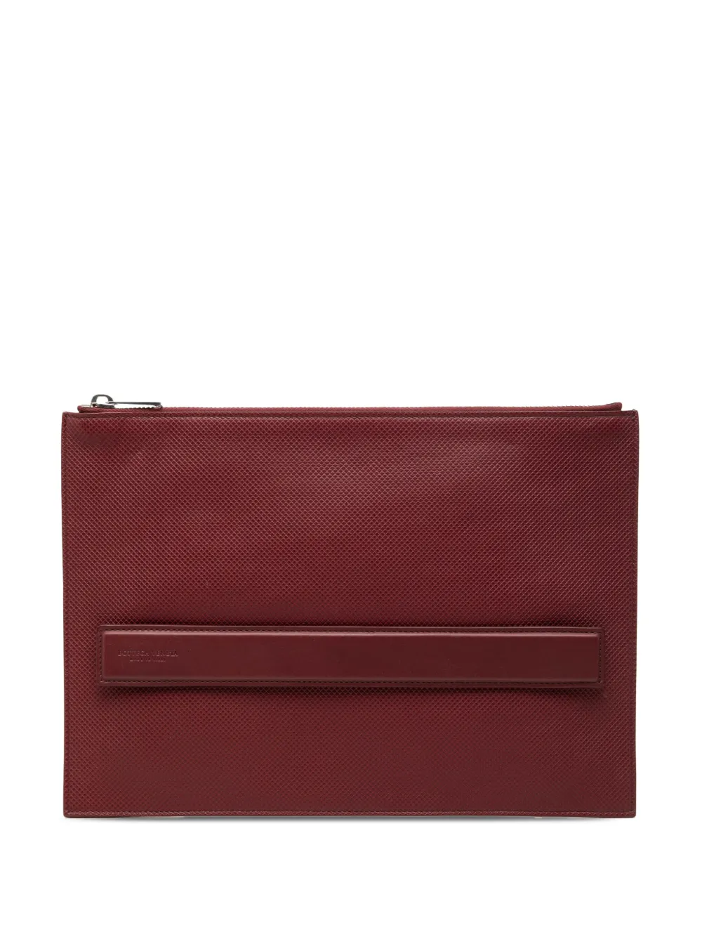 Bottega Veneta Pre-Owned 2012-2026 Textured Calfskin Marco Polo clutch bag
