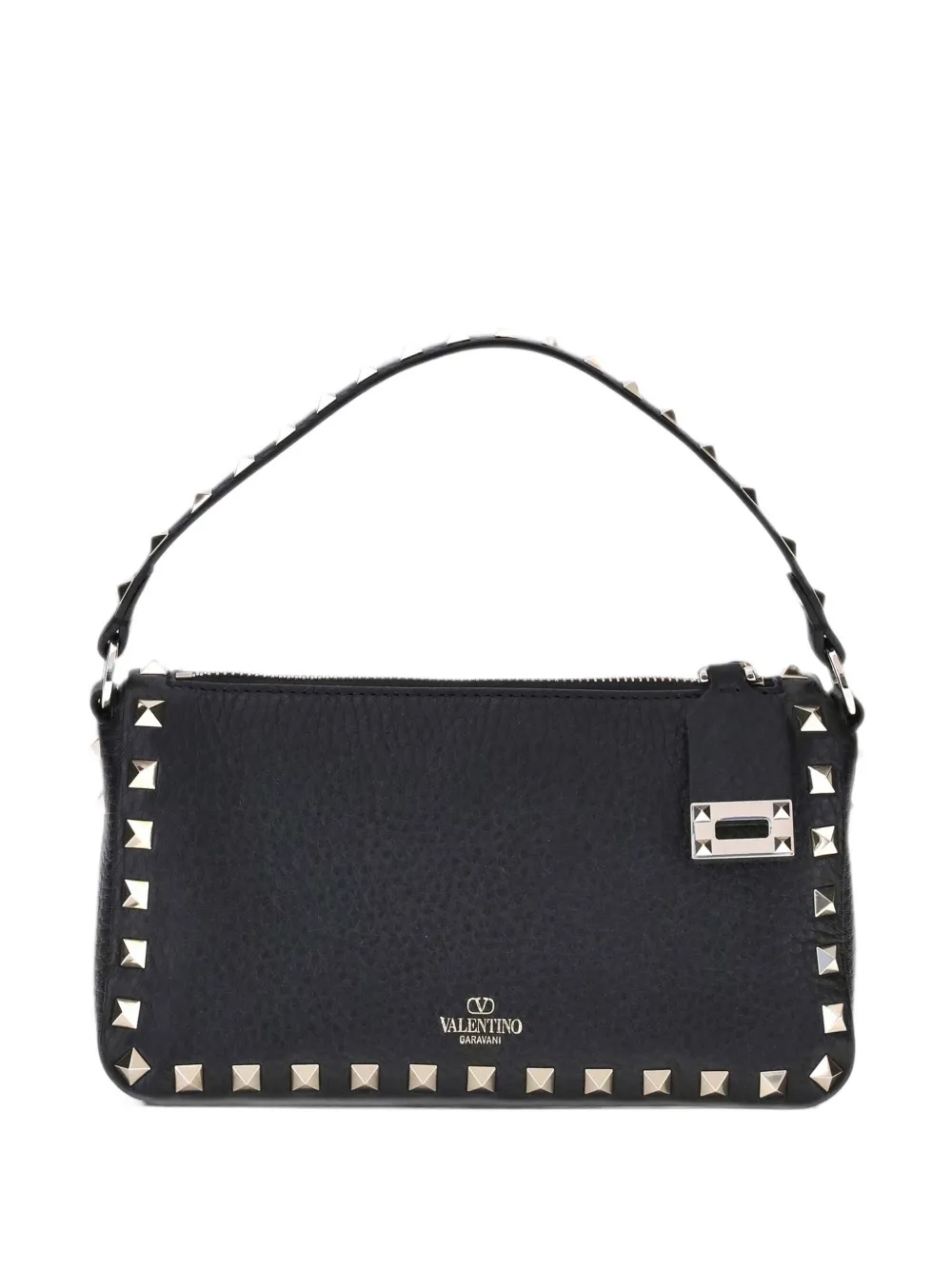 Valentino Garavani Rockstud Schultertasche - Schwarz