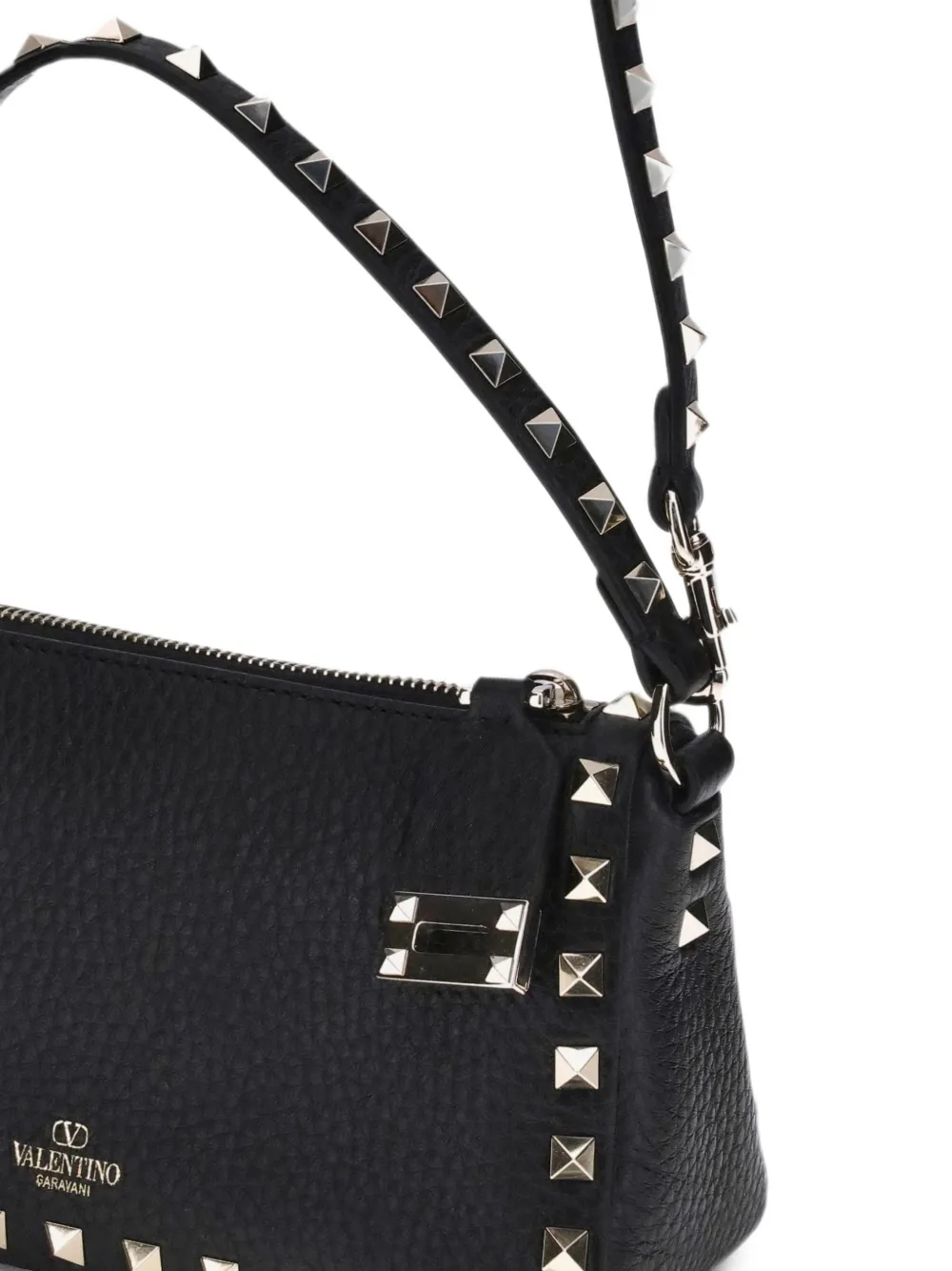 Valentino Garavani ロックスタッズ レザーショルダーバッグ