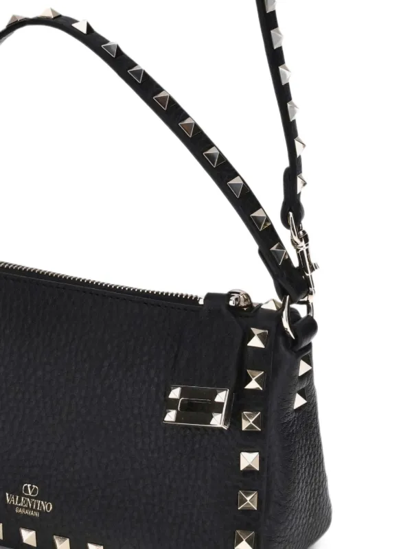 Valentino Garavani ロックスタッズ レザーショルダーバッグ