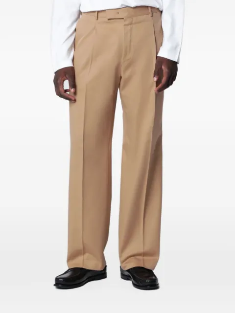 PT Torino pleated straight-leg trousers