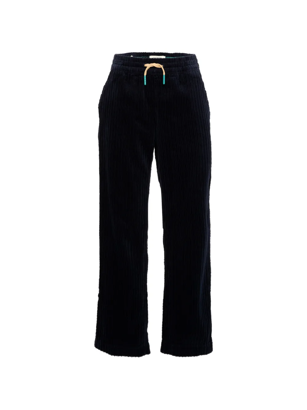 Scotch & Soda Kids corduroy drawstring track pants Blauw