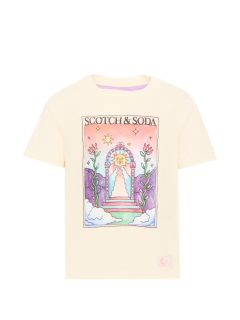 Scotch & Soda Kids graphic-print T-shirt