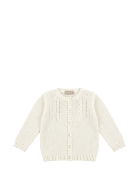 La Stupenderia cable-knit button-up cardigan