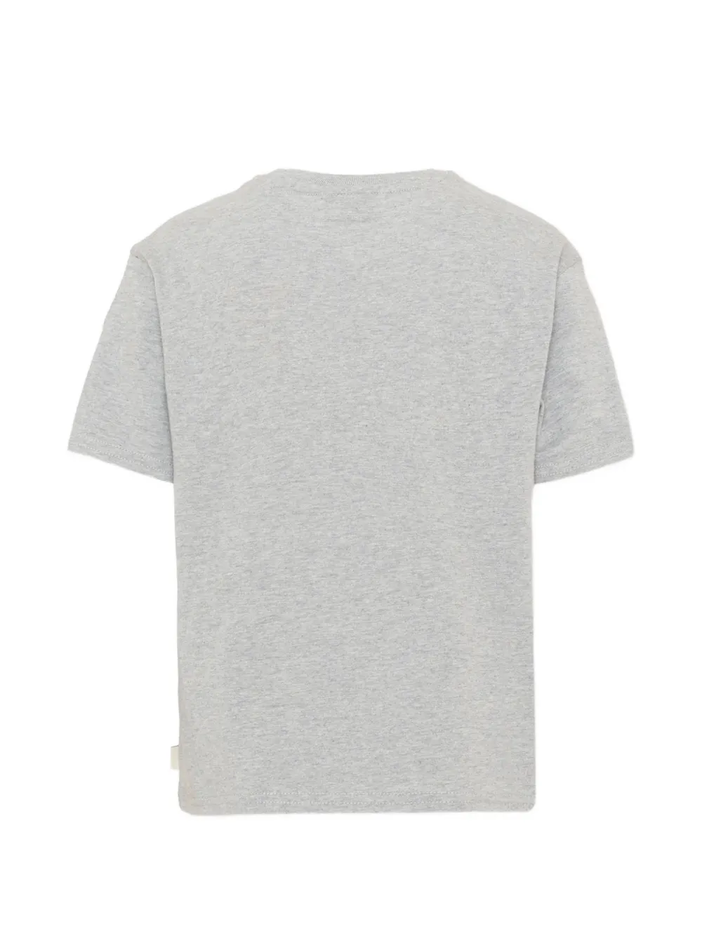 Scotch & Soda Kids logo-embroidered T-shirt Grijs