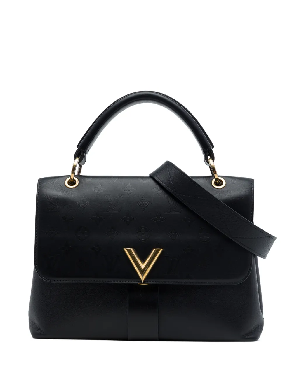 Louis Vuitton Pre-Owned 2018 Monogram Very One Handle satchel - Black