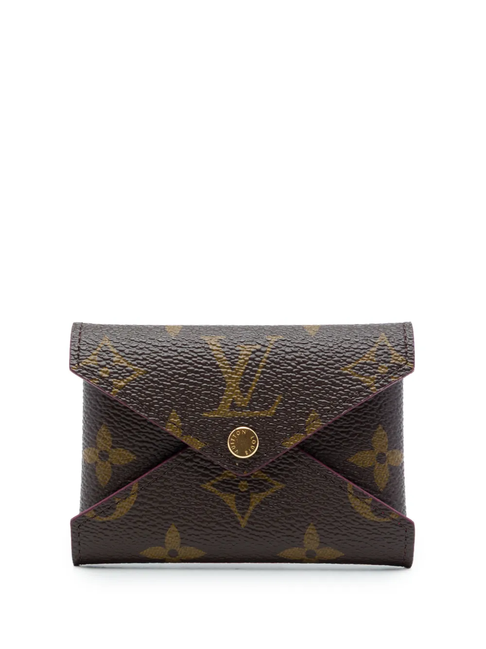 Louis Vuitton Pre-Owned 2018 Monogram Pochette Kirigami card holder - Marrone