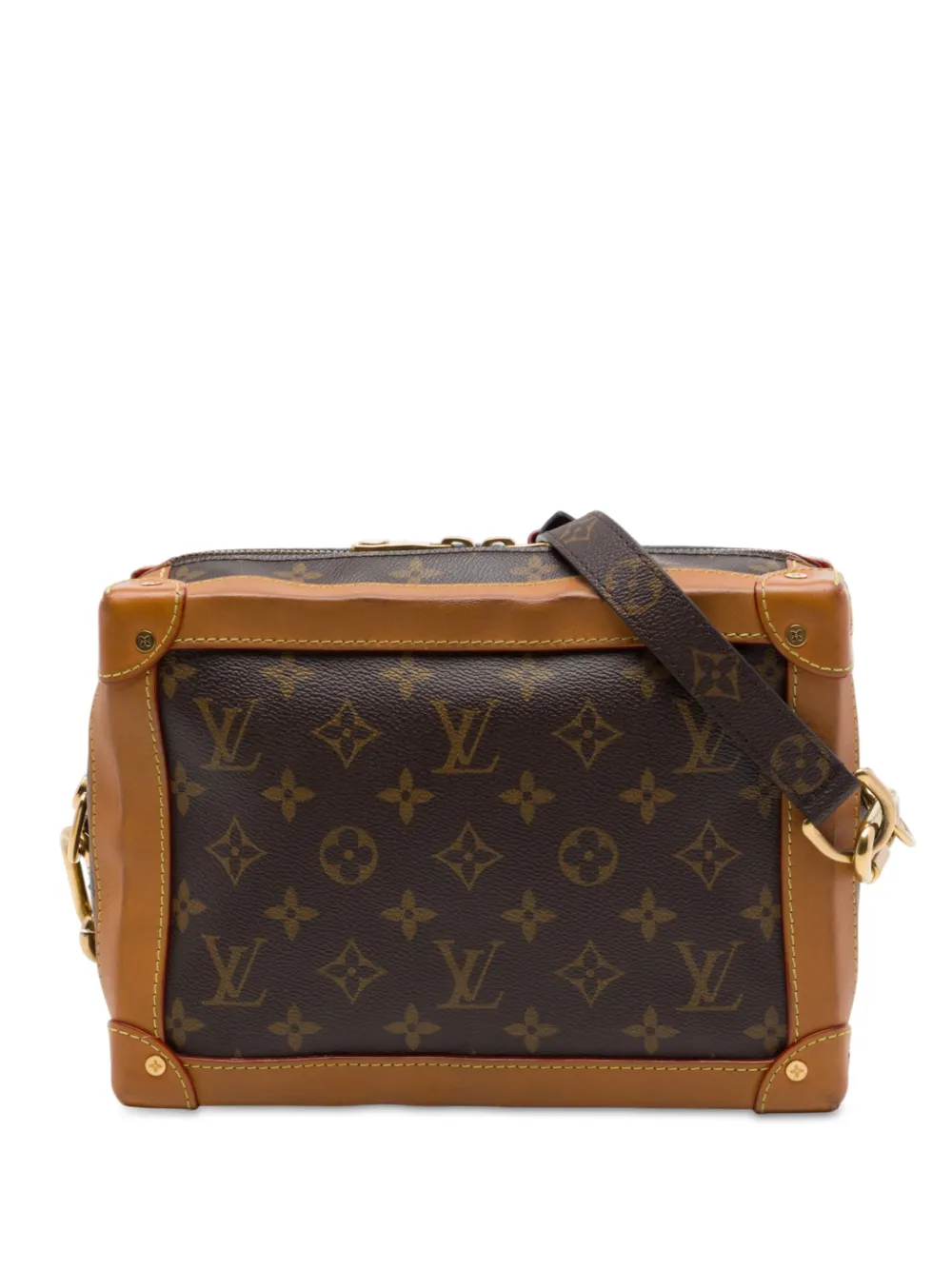 Louis Vuitton Pre-Owned 2019 Monogram Soft Trunk crossbody bag - Marrone