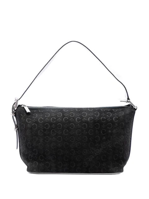 Celine Pre-Owned 2000 C Macadam Suede shoulder bag