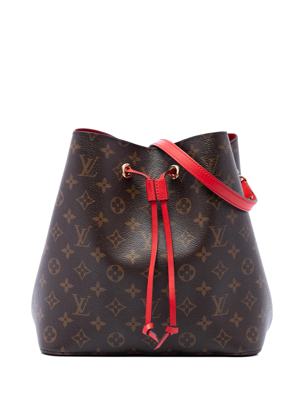 Louis Vuitton Pre-Owned 2020 Monogram Neonoe MM bucket bag - Marrone