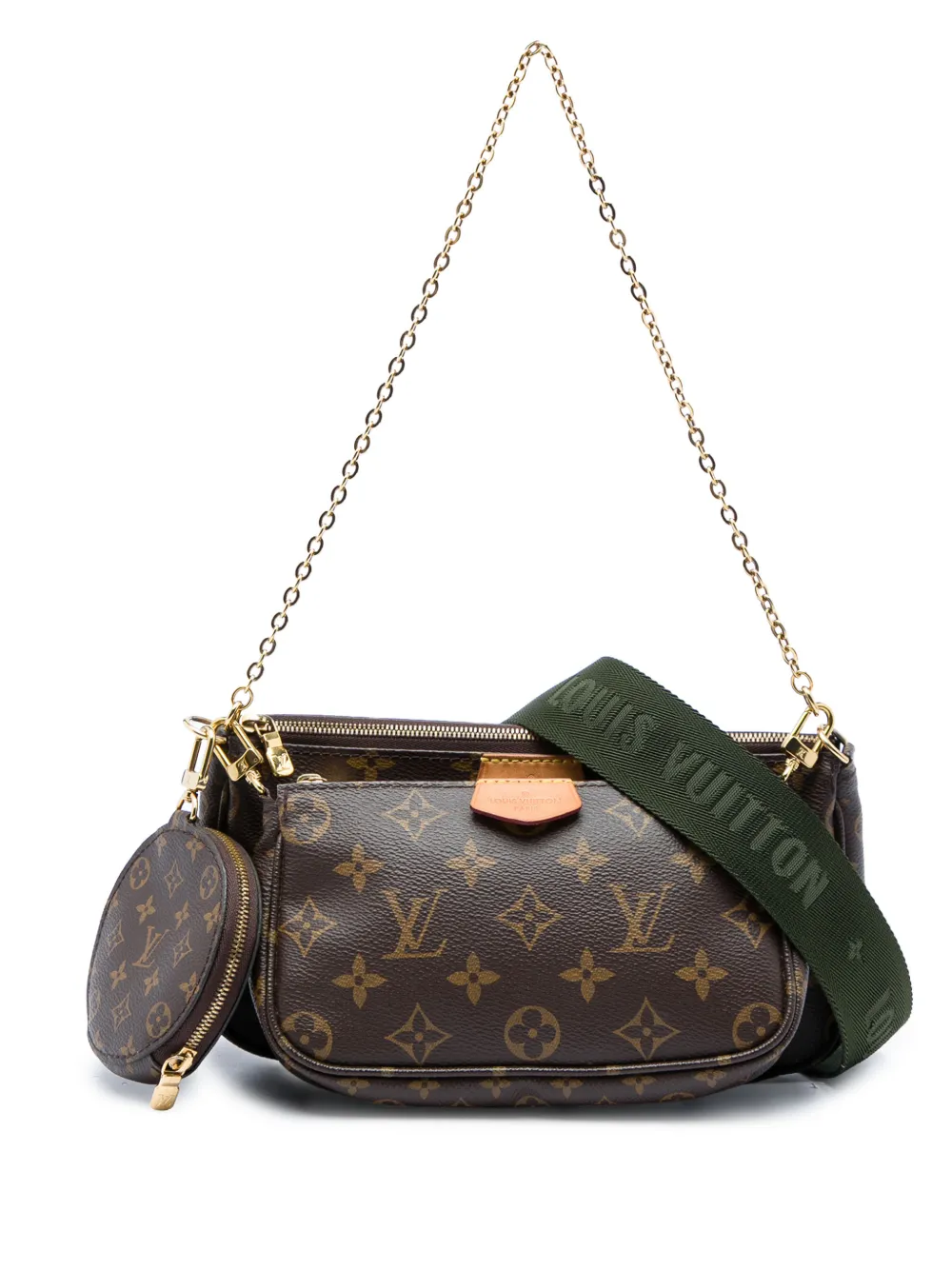 Louis Vuitton Pre-Owned 2021-2026 Monogram Multi Pochette Accessoires satchel - Braun