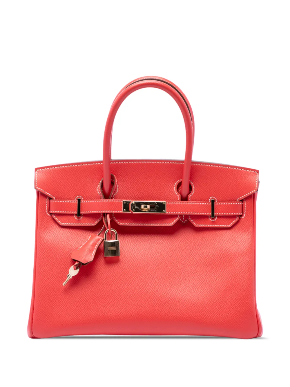 Hermès Pre-Owned 2014 Epsom Candy Birkin Retourne 30 handbag - Rosa