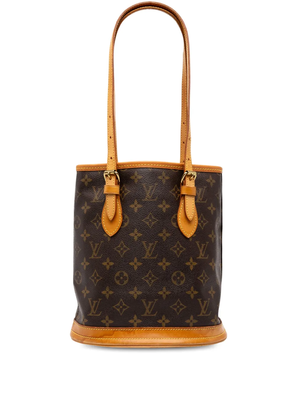 Louis Vuitton Pre-Owned 2007 Monogram Petit bucket bag - Marrone