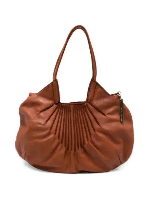 Caterina Lucchi Ornella pleated leather shoulder bag
